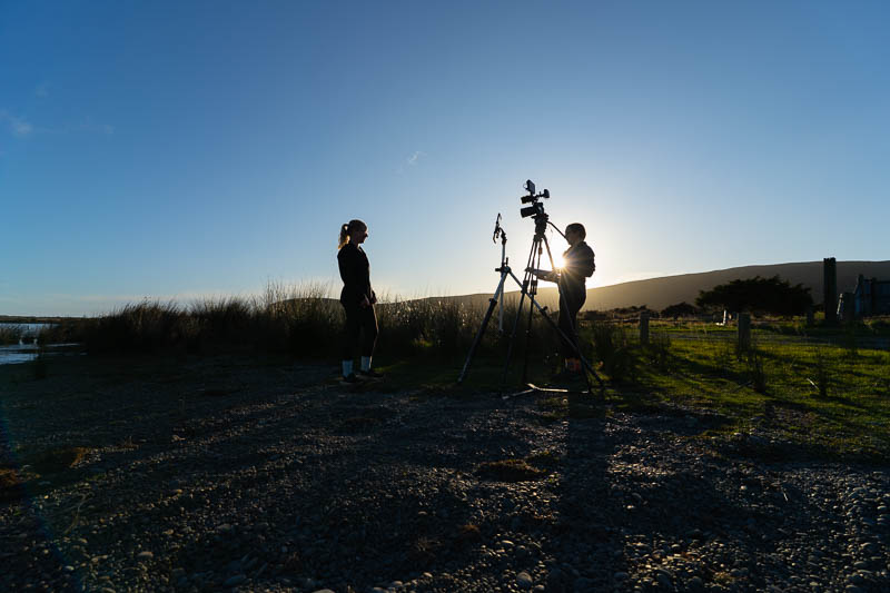 interview on camera in canterbury